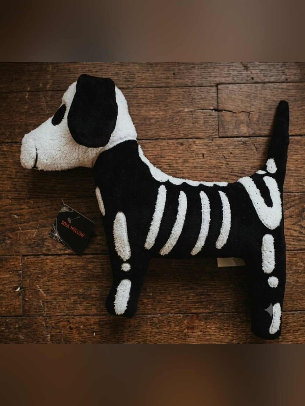 Halloween Skeleton Dog Pillow